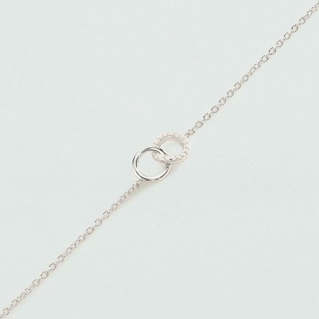 Bracelet femme agatha rondou argent 02420589-136-tu – bracelet argent femme