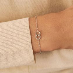 Bracelet femme agatha rondou argent 02420589-136-tu - bracelet-argent-femme - edora - 3