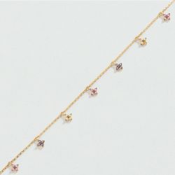 Bracelet femme agatha beloved argent doré rose 02490154-315-tu - bracelet-argent-femme - edora - 2