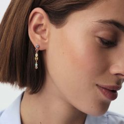 Boucles d'oreilles femme pendantes agatha candy laiton doré 02380606-256-tu - boucles-d-oreilles-laiton - edora - 1