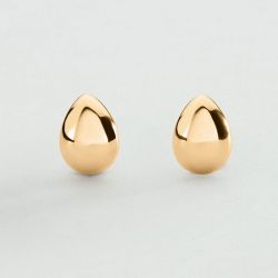 Boucles d'oreilles femme clips agatha danae laiton doré 02380742-157-tu - boucles-d-oreilles-laiton - edora - 0