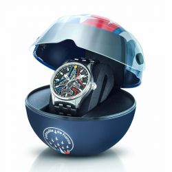 Coffret montre homme automatique patrouille de france edition limitée athos acier 668908 - automatiques - edora - 3
