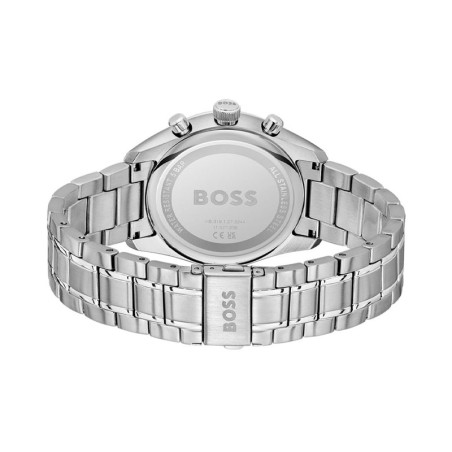 Montre homme chronographe boss grand prix 44 acier argenté 1514266 – chronographes