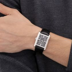 Montre homme analogique boss principle dress cuir noir 1514277 - analogiques - edora - 1