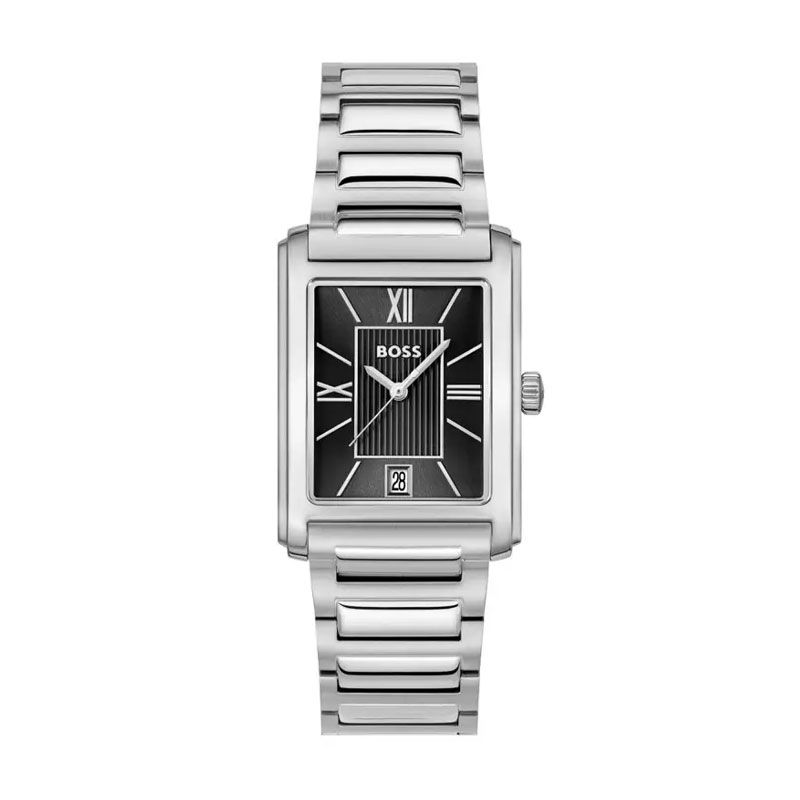 Montre homme analogique boss principle dress acier argenté 1514297 - analogiques - edora