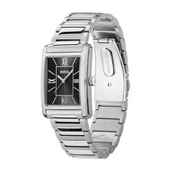 Montre homme analogique boss principle dress acier argenté 1514297 - analogiques - edora - 2