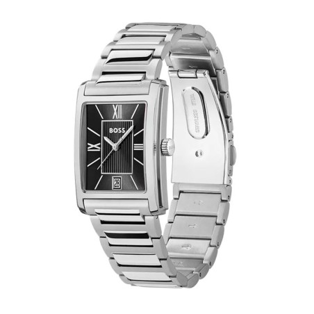 Montre homme analogique boss principle dress acier argenté 1514297 – analogiques