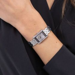 Montre femme boss lucy precious acier argenté1502816 - analogiques - edora - 1