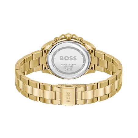 Montre femme chronographe boss alley acier doré 1502829 – analogiques