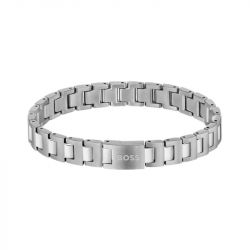 Bracelet homme boss candor acier argenté 1580751 - bracelets-acier - edora - 0
