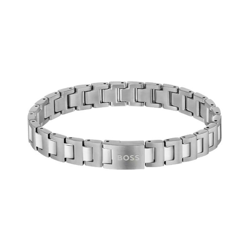 Bracelet homme boss candor acier argenté 1580751 - bracelets-acier - edora