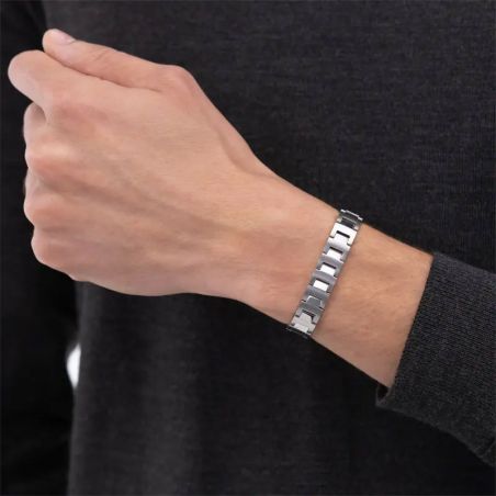 Boss bracelet homme, boss bijoux & boss cuir homme - bracelets-acier - edora - 2