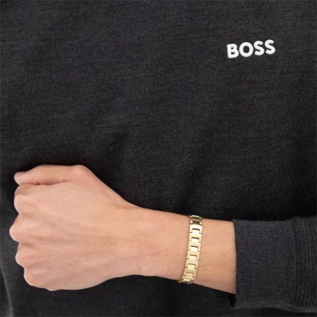 Boss bracelet homme, boss bijoux & boss cuir homme - bracelets-acier - edora - 2