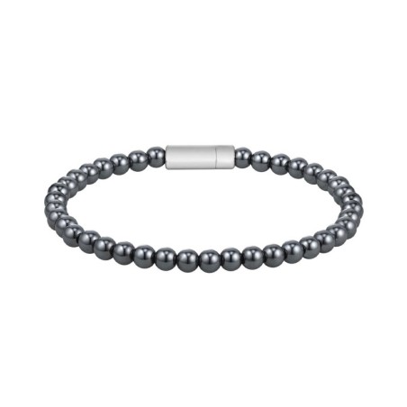 Bracelet homme boss sphere beads acier et hématites 1580790m – beads