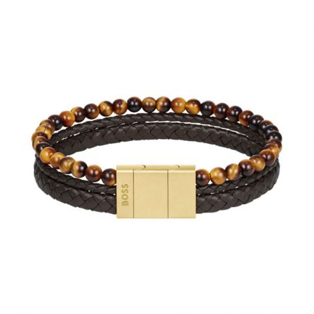 Boss bracelet homme, boss bijoux & boss cuir homme - bracelet-cuir-homme - edora - 1