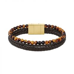 Bracelet homme boss sphere mixed cuir marron 1580787 - bracelet-cuir-homme - edora - 2