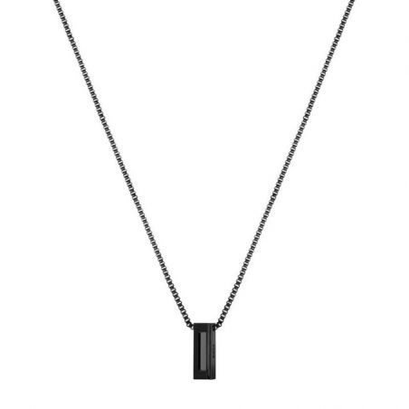 Collier homme & femme: chaine en or & argent, pendentif, sautoir - colliers-acier - edora - 1