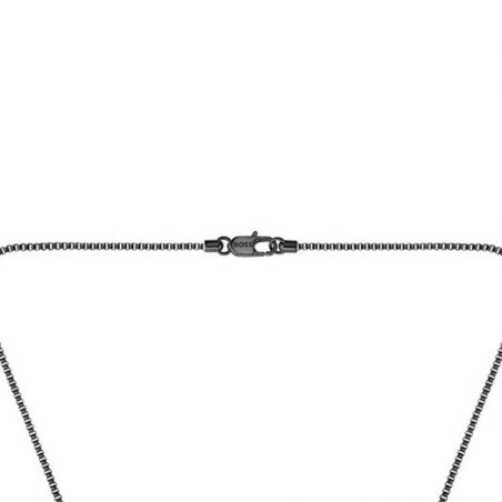 Collier homme & femme: chaine en or & argent, pendentif, sautoir - colliers-acier - edora - 2