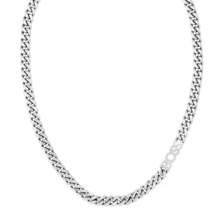 Collier homme & femme: chaine en or & argent, pendentif, sautoir - colliers-acier - edora - 1