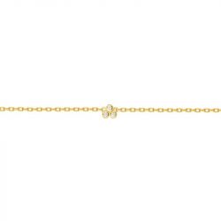 Bracelet femme cerise edora plaqué or et oxydes edo76300166 - bracelets-plaque-or - edora - 1