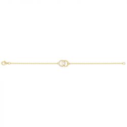 Bracelet femme edora plaqué or et oxydes edo76300242 - bracelets-plaque-or - edora - 1