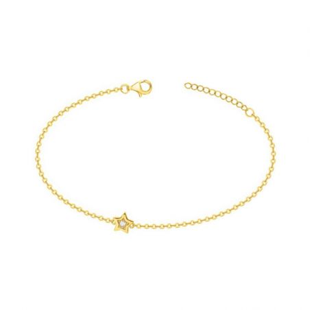 Bracelets plaqué or : jonc plaqué or, bracelet femme plaqué or - bracelets-plaque-or - edora - 1