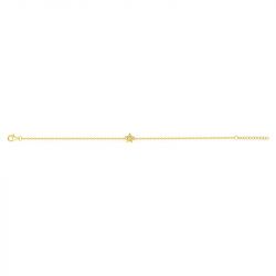 Bracelet femme étoile edora plaqué or et oxydes edo76300163 - bracelets-plaque-or - edora - 1