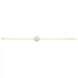 Bracelet femme halo edora plaqué or et oxydes edo76300160 - bracelets-plaque-or - edora - 1