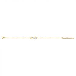 Bracelet femme infini edora plaqué or et oxydes edo76300151 - bracelets-plaque-or - edora - 1