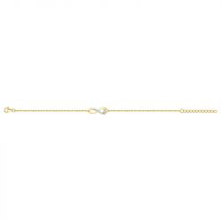 Bracelet femme infini edora plaqué or et oxydes edo76300152 - bracelets-plaque-or - edora - 1