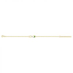 Bracelet femme infini edora plaqué or et oxydes edo76300153 - bracelets-plaque-or - edora - 1