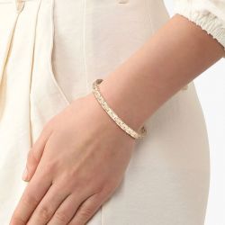 Bracelet femme lacoste metropole acier doré 2040467 - bracelets-acier - edora - 1