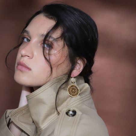 Boucles d’oreilles femme: pendantes, créoles, puces & piercing - pendantes - edora - 2