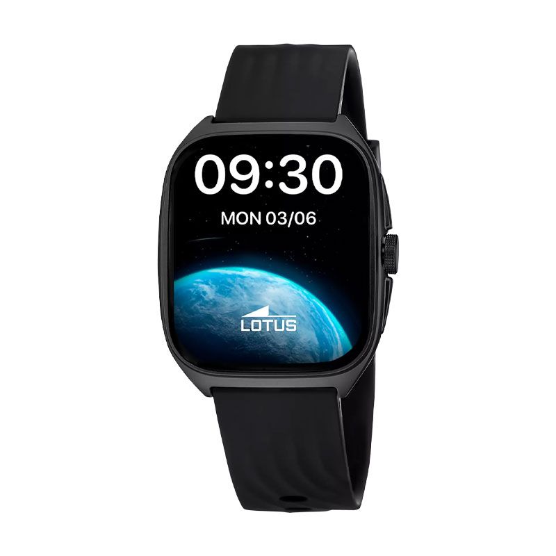 Montre unisexe connecté lotus smartime ondas 2 silicone noir 50212/1 - connectees - edora