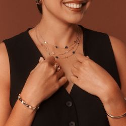 Bracelet femme jonc les georgettes gatsby doré 70473631956000 - joncs - edora - 2