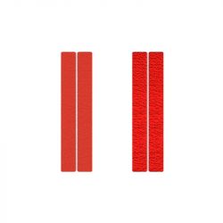 Cuirs Boucles d'oreilles femme 8 mm LES GEORGETTES rouge passion/glamour 704685799GD000