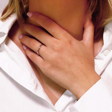 Alliances femme: alliance femme or, argent & bague de mariage - alliances - edora - 2