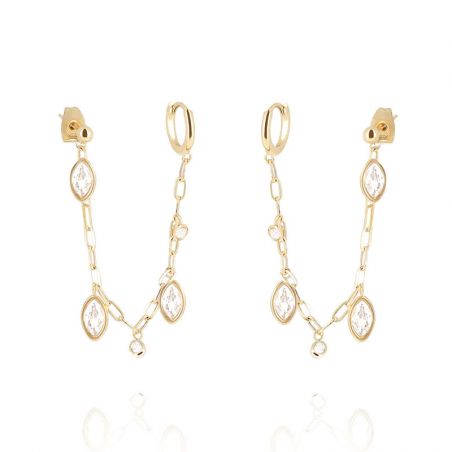 Boucles d’oreilles homme & femme: boucles d’oreille or, argent - piercing-femme - edora - 1