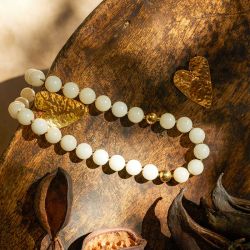 Boucles d'oreilles femme pendantes zag coracao acier doré sel24166-01uni - boucles-d-oreilles-acier - edora - 2