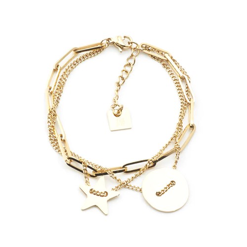 Bracelet femme ZAG Star acier doré SBX9013-01UNI