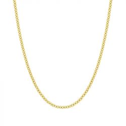 Chaîne forçat ronde 1,64 mm edora or 375 ‰ jaune edo9kfr45 - colliers-or-375-1000 - edora - 0