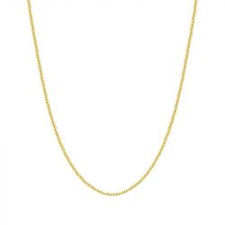 Chaîne forçat ronde  1,10 mm edora or 375 ‰ jaune edo9kfr30 - colliers-or-375-1000 - edora - 0