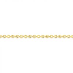 Chaîne forçat ronde  1,10 mm edora or 375 ‰ jaune edo9kfr30 - colliers-or-375-1000 - edora - 1