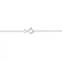 Chaîne forçat 1,45 mm edora diamantée or 375 ‰ blanc edo9kf45gr - colliers-or-375-1000 - edora - 2