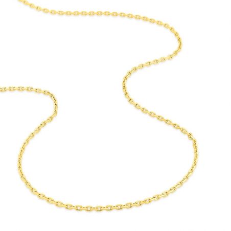 Chaînes femme : collier chaîne femme, chaîne en or & argent - colliers-or-375-1000 - edora - 2