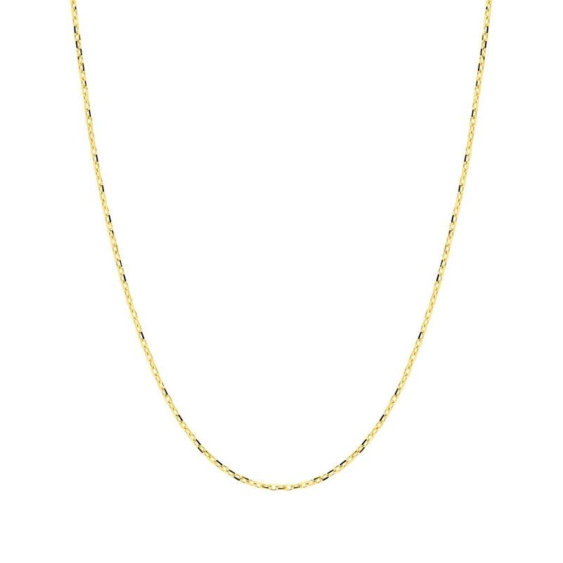Chaîne forçat 0,85 mm edora diamantée or 375 ‰ jaune edo9kf24 - colliers-or-375-1000 - edora