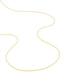 Chaîne forçat 0,85 mm edora diamantée or 375 ‰ jaune edo9kf24 - colliers-or-375-1000 - edora - 2