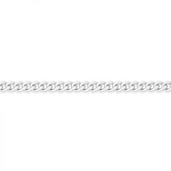 Chaîne gourmette 1,70 mm edora diamantée or 375 ‰ blanc edo9kg50gr - colliers-or-375-1000 - edora - 1