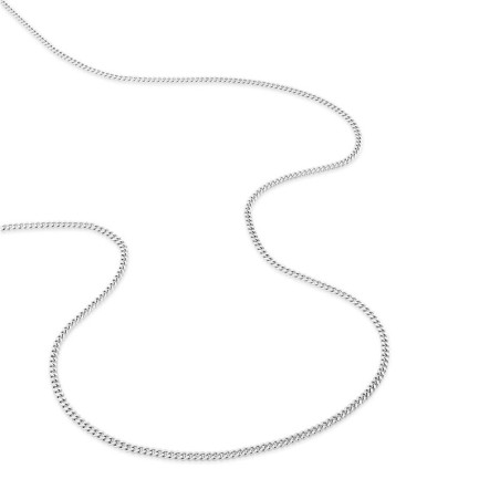 Chaîne gourmette 1,70 mm edora diamantée or 375 ‰ blanc edo9kg50gr – colliers or 375