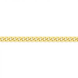 Chaîne gourmette 1,90 mm edora diamantée or 375 ‰ jaune  edo9kg55 - colliers-or-375-1000 - edora - 1